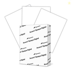 Accent Opaque White 8.5 x 11 Cardstock Paper, 65lb, 176gsm  250 Sheets