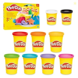 Play-Doh 9 Pack Favorite Color Set, Assorted Colors, 2 & 4 Ounce Model