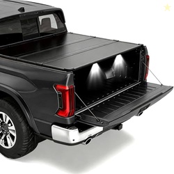 4.5ft Hard Tri Fold Truck Bed Cover Tonneau Cover Fits 2022-2026 Ford 