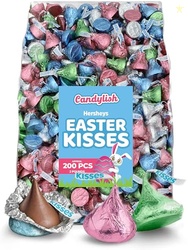 Hershys Kisses Easter Candy Milk Chocolate, 2 LB Bulk Bag - Approx. 20