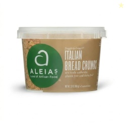 Aleias Gluten Free Bakery Italian Bread Crumbs, 13 OZ