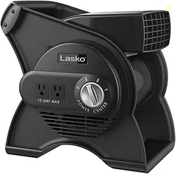 Lasko High Velocity Portable Utility Fan - Adjustable Air Mover Blower