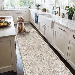 Hallway Washable Runner Rug - 2x10 Kitchen Rugs Entryway Rug Runner Vi