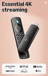 Amazon Fire TV Stick 4K Select (newest model) start streaming in 4K, A