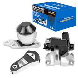 Set of 3, Engine Motor & Transmission Mount Replacement for Explorer 2