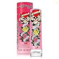 Ed Hardy Perfume for Women, Eau De Parfum Spray with Warm Amber Notes,