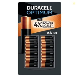 Duracell Optimum Coppertop AA Batteries with 4 x Power Boost Ingredien