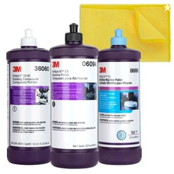 3M Perfect It Buffing and Polishing Kit | 36060 06094 06068 Rubbing Co