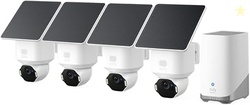 eufy Security SoloCam E42 4-Cam Kit 4K Security Camera Wireless Outdoo