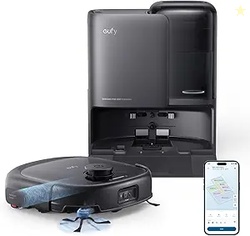eufy E25 Robot Vacuum and Mop Combo 20,000 Pa Suction, HydroJet Self-C