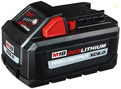 Milwaukee 48-11-1865 M18 REDLITHIUM HIGH OUTPUT XC 6 Ah Lithium-Ion Ba