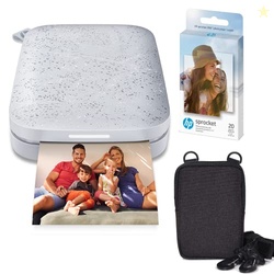 HP Sprocket Portable 2x3 Instant Photo Printer (Luna Pearl) Zink Paper