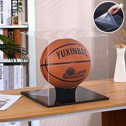 SANOSY Clear Acrylic Display Case UV Protected Acrylic Basketball Hold
