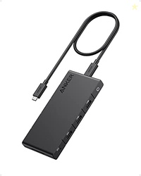 Anker USB C Hub (10-in-1), Dual Monitor with 4K HDMI, Max 100W Power D