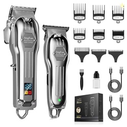 AngFan Professional Hair Clippers for Men - Cordless Clippers & Trimme