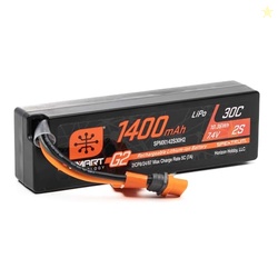 Spektrum SMART 1400mAh 2S 7.4V G2 30C LiPo Battery with IC2 Connector,