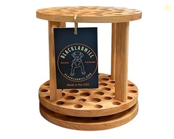 BlackLabMill Rotating Paint Brush Holder - Handmade Paint Brush Holder