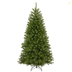 National Tree Company 7.5 ft Unlit North Valley Spruce Artificial Chri
