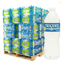 Niagara Purified Drinking Water, 16.9 oz Bottles  Full Pallet (1,920 B
