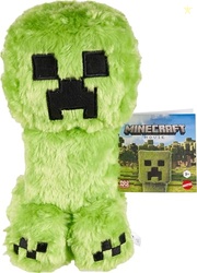 Mattel Minecraft Plush Toy, Creeper Soft Doll Inspired by A Minecraft 