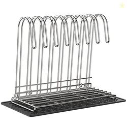 IDEATECH Reusable Bag Rack with Cup Drying Mat,Plastic Bag Dryer Rack 