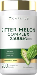 Carlyle Bitter Melon Complex | 200 Capsules | Traditional Herbal Extra
