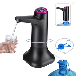 HiPiCok 5 Gallon Water Pump, Water Dispenser for 5 Gallon Bottle, USB-