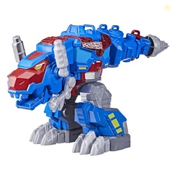 Transformers Dinobot Adventures Optimus Prime T-Rex Converting Toy wit