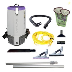 ProTeam Super Coach Pro 10 Commercial Backpack Vacuum with ProBlade Ha