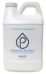 PUREFY Ultrasonic & Evaporative Humidifier - 68 oz Hypoallergenic, Uns