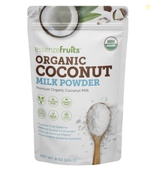 Essenzefruits Pure Organic Coconut Milk Powder - Premium Maltodextrin 