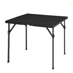 Amazon Basics 34 inch Portable Sturdy Folding Dining Table with Carryi