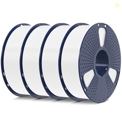 SUNLU 4kg PLA 3D Printer Filament Bundle, Neatly Wound PLA Filament 1.
