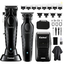 KEMEI Professional Hair Clipper, Hair Trimmer, Beard Shaver Set for Me