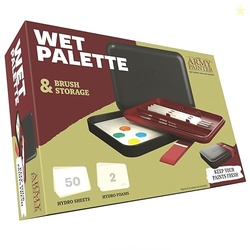 The Army Painter Wet Palette, for Acrylic Paint, Incl. 50 Sheets, 2 Fo