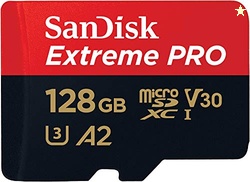 Sandisk SDSQXCD-128G-GN6MA Extreme Pro Microsdxc 128gb+sd Flsh Adapter