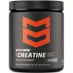 MTN OPS Micronized Creatine Monohydrate Powder  Unflavored 5 g per Ser