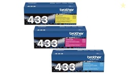 Brother TN433C, TN433M, TN433Y (TN-433C, TN-433M, TN-433Y) Cyan, Magen
