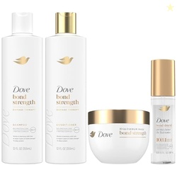 Dove Bond Strength, Damage Therapy System  Shampoo, Conditioner, 10-in