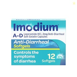Imodium A-D Diarrhea Relief Softgels with Loperamide HCl, Anti-Diarrhe