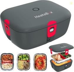 HeatsBox Go Cordless Electric Lunch Box 100W | Rechargeable Self Heati