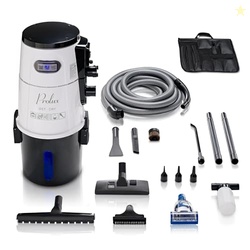 Prolux Professional Shop White Wall Mounted Garage Vac, Wet Dry Pick U