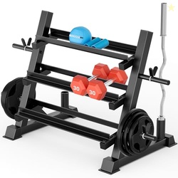 YOLEO Dumbbell Rack Stand Only, 1100LBS Heavy Duty Weight Rack for Hom