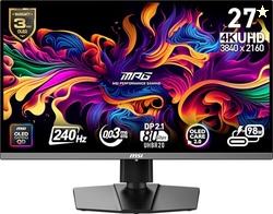 msi MPG 272URX QD-OLED 27 Inch 4K UHD Gaming Monitor - 3840 x 2160 QD-