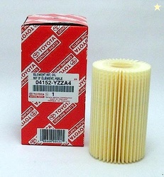 Toyota Genuine Parts 04152-YZZA4 Replaceable Oil Filter Element 1/2 Ca
