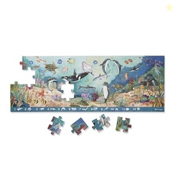 Melissa & Doug Search and Find Beneath The Waves Floor Puzzle (48 pcs,