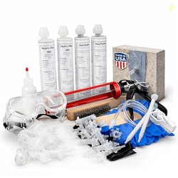 10 Fast Set Concrete Foundation Crack Repair Kit-Hydra Stop 300 Inject