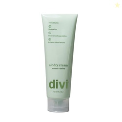 Divi Air Dry Styling Cream for Curly, Wavy & Frizzy Hair, Smooths, De-