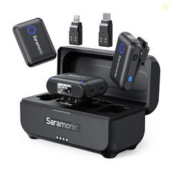 Saramonic BLINK500B2+ Wireless Lavalier Microphone for iPhone/Camera/A
