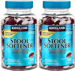 Kirkland Signature Stool Softener Docusate Sodium 100 Mg, 800 Softgels